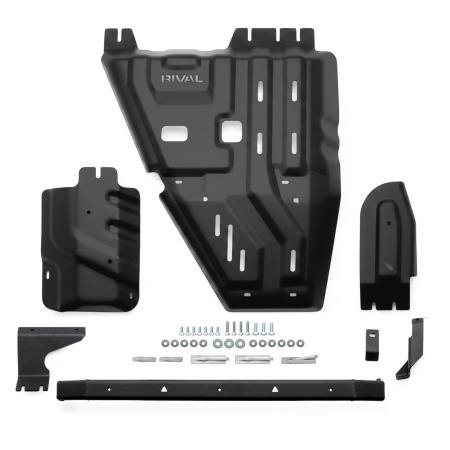 Skid Plates Toyota Hilux 2015-2020; 2020-2025; 2025-; 2,8 l. / diesel; 2,8 l. / diesel / 48V