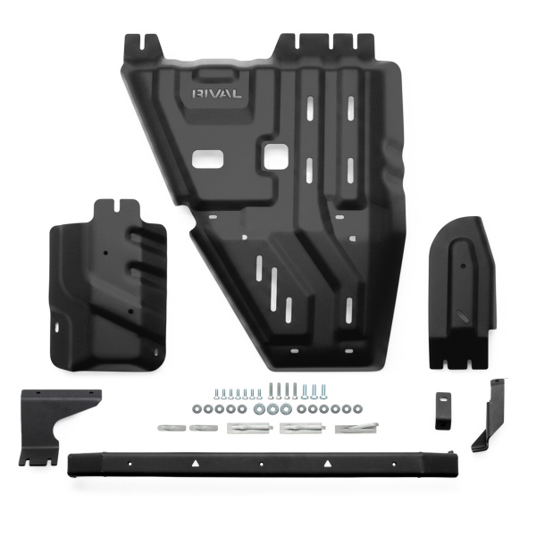 Skid Plates Toyota Hilux 2015-2020; 2020-2025; 2025-; 2,8 l. / diesel; 2,8 l. / diesel / 48V