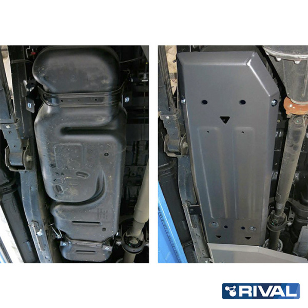 Fuel Tank Protection Plate Ford Ranger 2011-2015; 2015-2022; 2,2 l. / diesel; 3,2 l. / diesel