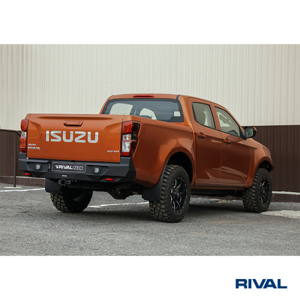 RIVAL Stoßstange mit LED-Leuchten für Isuzu D-Max 2021-2023; 
