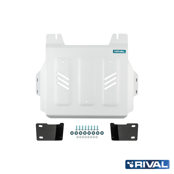 Plaque de protection de la boîte de transfert Fiat Fullback 2016-2020;  Mitsubishi L200 2015-2019; 2018-2023; Pajero Sport 2016-2021; 2021-; 2,4 l. / diesel; 3 l. / essence