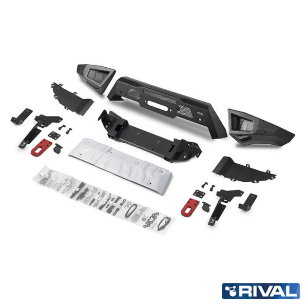 Bumpers (Set) Toyota Land Cruiser 2021-; 