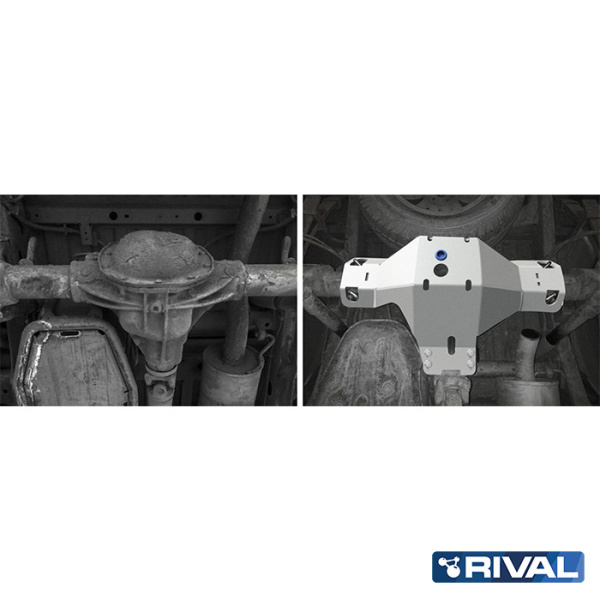 Rear Differential Protection Plate Volkswagen Amarok 2010-2016; 2016-2020; 2 l. / diesel; 3 l. / diesel