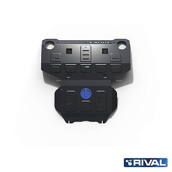 Radiator and Engine Protection Plate Toyota Hilux 2015-2020; 2018-2020; 2020-2022; 2,4 l. / diesel; 2,8 l. / diesel