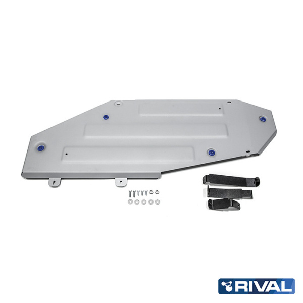 Fuel Tank Protection Plate Lexus LX 2007-2012; 2012-2015; 2015-2021;  Toyota Land Cruiser 2007-2012; 2012-2015; 2015-2021; 5,7 l. / gasoline; 4,5 l. / diesel; 4,7 l. / gasoline; 4,6 l. / gasoline