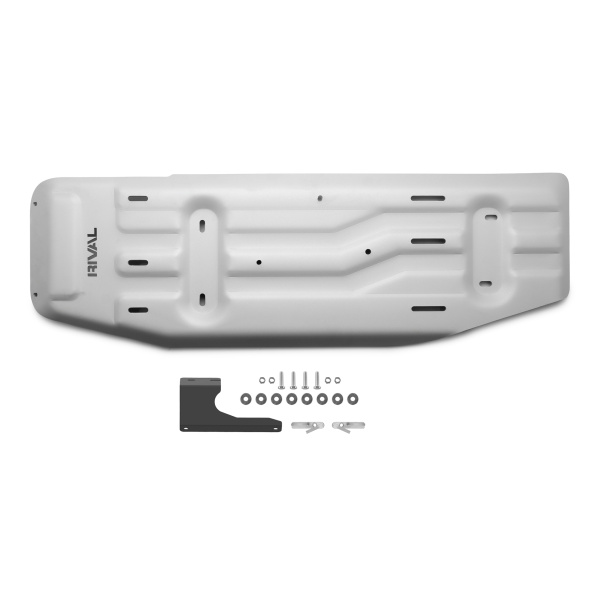 Fuel Tank Protection Plate Toyota Hilux 2015-2020; 2020-2025; 2025-; 2,7 l. / gasoline; 2,4 l. / diesel; 2,8 l. / diesel; 2,8 l. / diesel / 48V