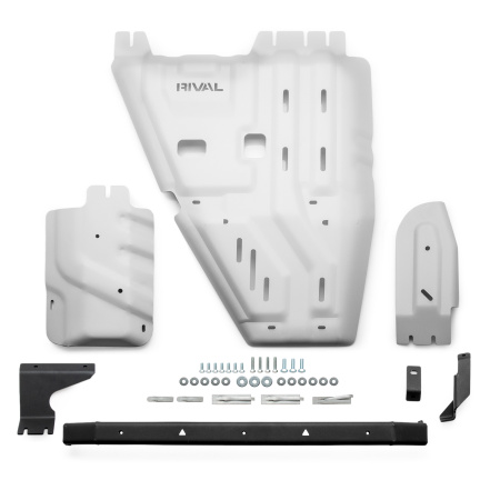 Skid Plates Toyota Hilux 2015-2020; 2020-2022; 2025-; 2,4 l. / diesel; 2,8 l. / diesel; 2,8 l. / diesel / 48V