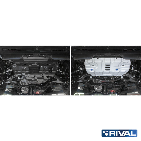 Engine Protection Plate Lexus GX 2009-2013; 2013-2019; 2019-2023;  Toyota Land Cruiser Prado 2009-2013; 2013-2017; 2017-2020; 2020-2023; 4,6 l. / gasoline; 2,7 l. / gasoline; 3 l. / diesel; 4 l. / gasoline; 2,8 l. / diesel