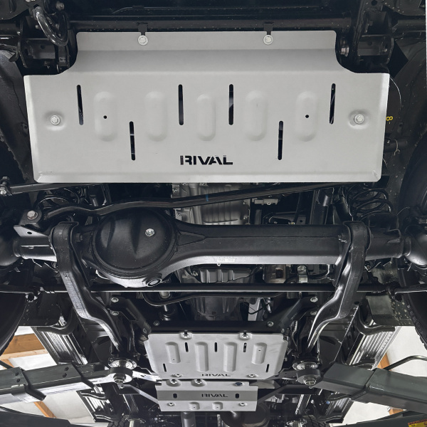 Skid Plates (Sets) Toyota Land Cruiser 2023-; 2023-; 4 l. / gasoline; 2,8 l. / diesel; 4,5 l. / diesel