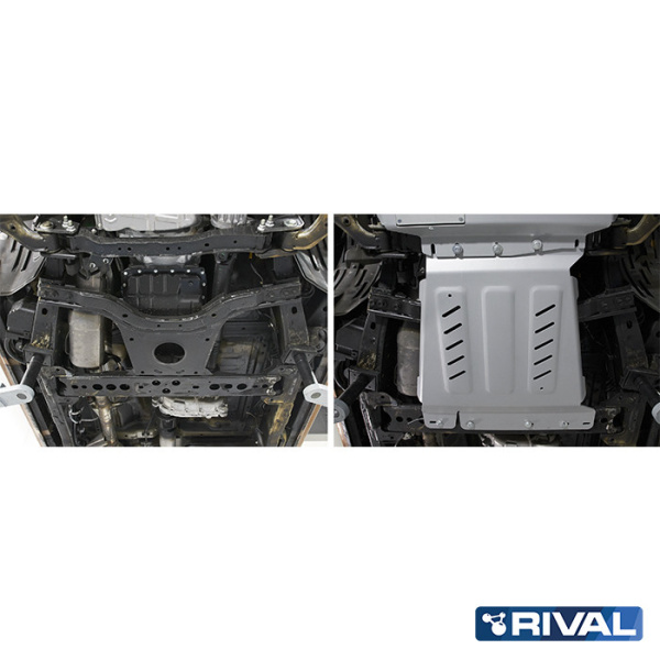 Plaque de protection de boîte de vitesses Nissan Navara (Frontier) 2004-2010; 2010-2015; 2014-2021; Pathfinder 2004-2010; 2010-2014; 2,5 l. / diesel; 3 l. / diesel; 2,3 l. / diesel; 4 l. / essence