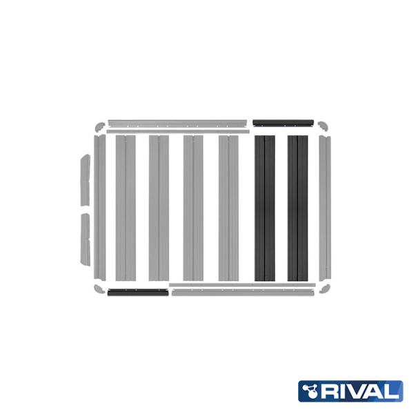 Portaequipajes modular Lexus GX 2009-2013; 2013-2019;  Toyota Land Cruiser Prado 2009-2013; 2013-2017; 2017-2020; 2020-2023; 