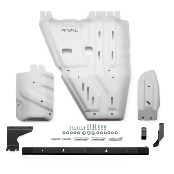 Skid Plates Toyota Hilux 2015-2020; 2020-2025; 2025-; 2,8 l. / diesel; 2,8 l. / diesel / 48V