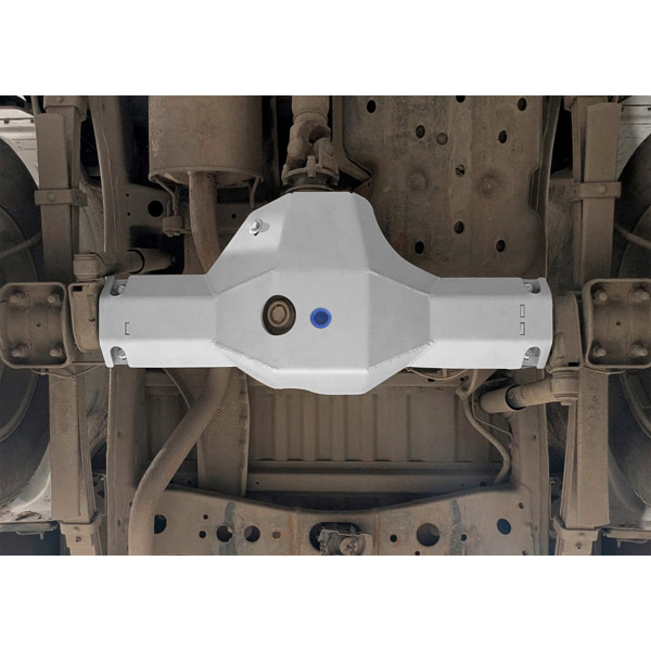 Rear Differential Protection Plate Toyota Hilux 2015-2020; 2021-2024; 2025-; 2,7 l. / gasoline; 2,4 l. / diesel; 2,8 l. / diesel; 2,8 l. / diesel / 48V
