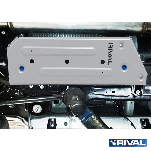 Fuel Tank Protection Plate Toyota Land Cruiser 2021-; 3,5 l. / gasoline; 3,3 l. / diesel; 4 l. / gasoline; 3,4 l. / diesel