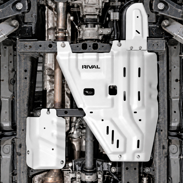 Skid Plates Toyota Hilux 2015-2020; 2020-2022; 2025-; 2,4 l. / diesel; 2,8 l. / diesel; 2,8 l. / diesel / 48V