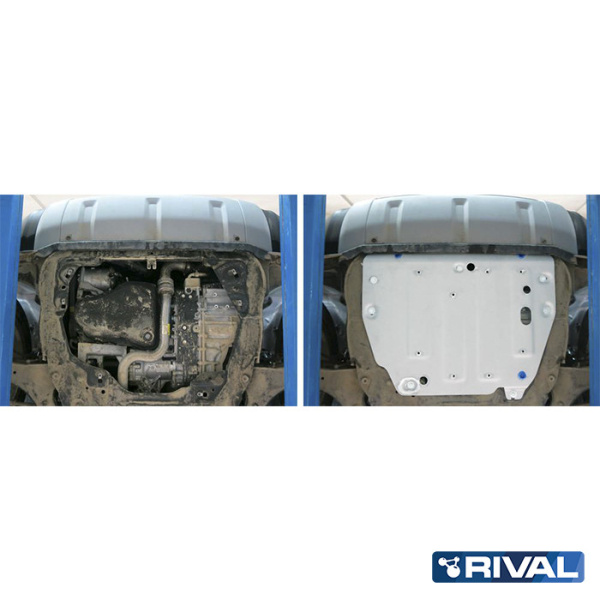 Engine and Gearbox Protection Plate Land Rover Discovery Sport 2014-2019; Range Rover Evoque 2011-2015; 2015-2018; 2,2 l. / diesel