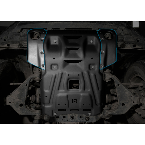 Radiator and Engine Protection Plate Toyota Hilux 2015-2020; 2018-2020; 2020-2022; 