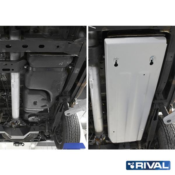 Fuel Tank Protection Plate Nissan Navara (Frontier) 2014-2019; 2,3 l. / diesel
