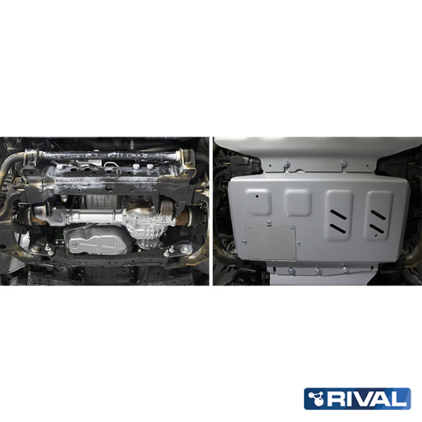 Engine Protection Plate Mercedes-Benz X-Class 2017-;  Nissan Navara (Frontier) 2004-2010; 2010-2015; 2014-2021; Pathfinder 2004-2010; 2010-2014; 3 l. / diesel; 2,3 l. / diesel; 2,5 l. / diesel; 4 l. / gasoline