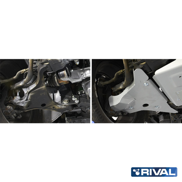 Front Arms Protection Plate Nissan Navara (Frontier) 2014-2021; 2,3 l. / diesel