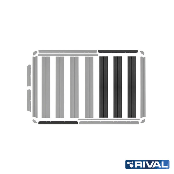 Portaequipajes modular Land Rover Defender 2020-;  Lexus LX 2007-2012; 2012-2015; 2015-2021;  Toyota Land Cruiser 2007-2012; 2012-2015; 2015-2021; 