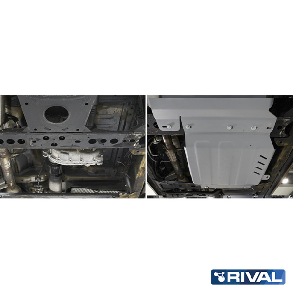 Plaque de protection de la boîte de transfert Mercedes-Benz X-Class 2017-;  Nissan Navara (Frontier) 2004-2010; 2010-2015; Pathfinder 2004-2010; 2010-2014; 3 l. / diesel; 2,5 l. / diesel; 4 l. / essence