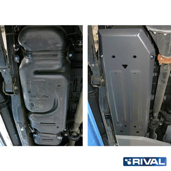 Fuel Tank Protection Plate Ford Ranger 2011-2015; 2015-2022; 2,2 l. / diesel; 3,2 l. / diesel